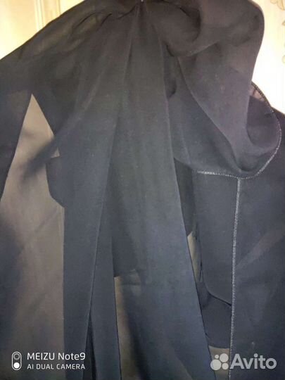 Шаль черная 105*105