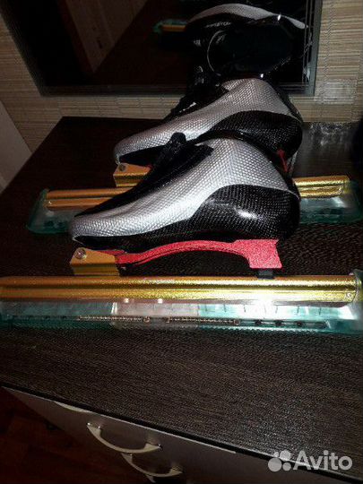 Конькобежные коньки 39 размер wavekon