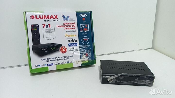 Приставка DVB-T2 Lumax DV3218HD