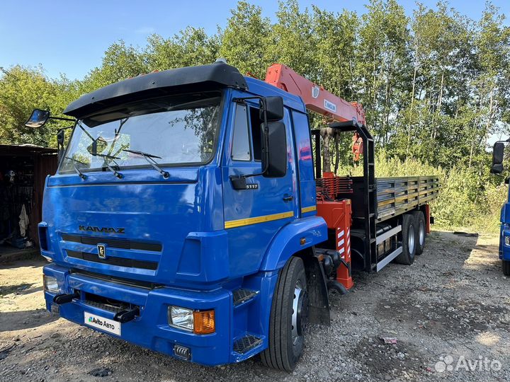 КАМАЗ 65117-N3 с КМУ, 2014