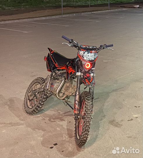 Питбайк kayo 125 rolling moto edition