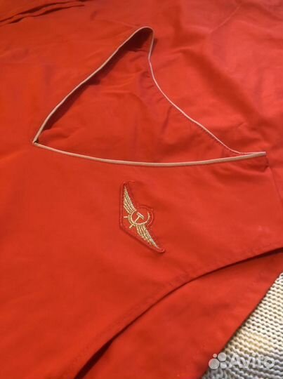 Фартук женский Аэрофлот красный