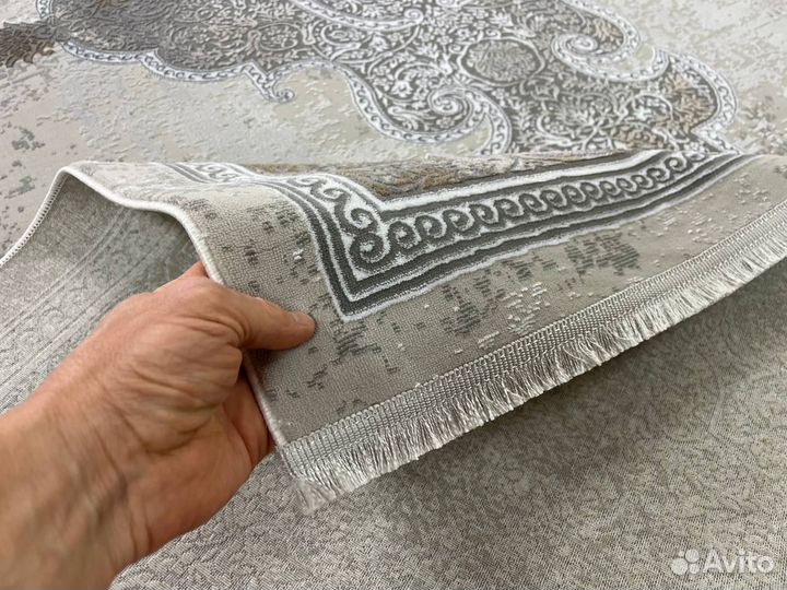 Ковер классический серый 2х3м