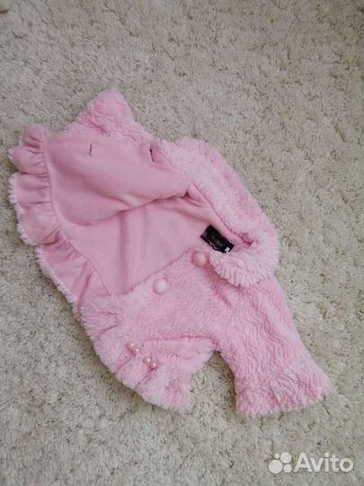 Шубка накидка на девочку