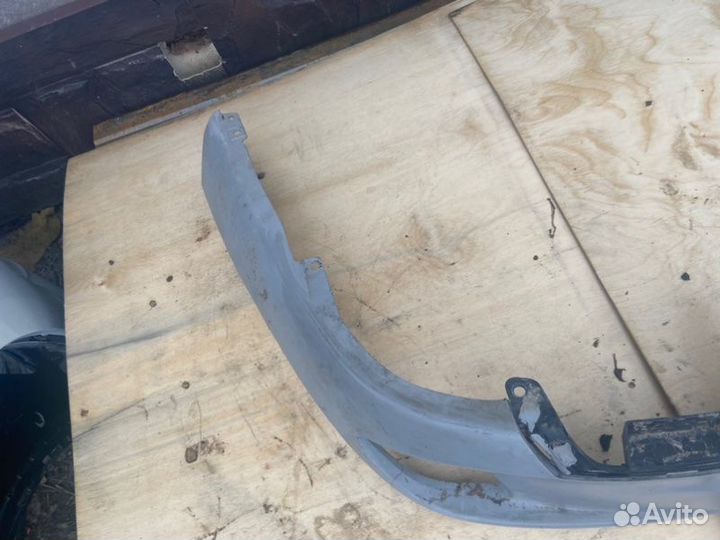 Юбка бампера задняя Toyota Highlander 2013