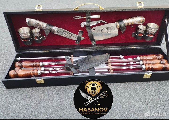Подарочный Шашлычный набор 