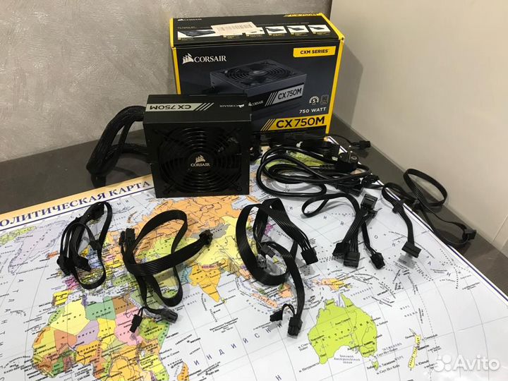 Блок питания Corsair CX750M 750W Читайте описание
