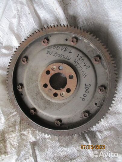 Маховик МКПП 1.8 QG18 Primera P12