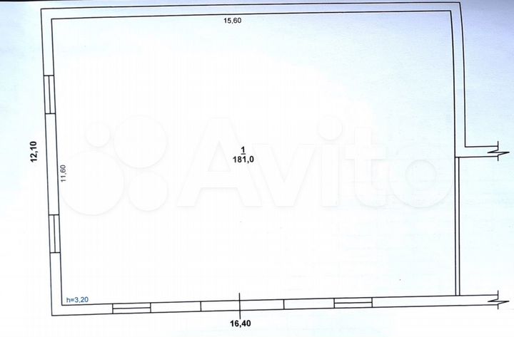 Склад, 181 м²