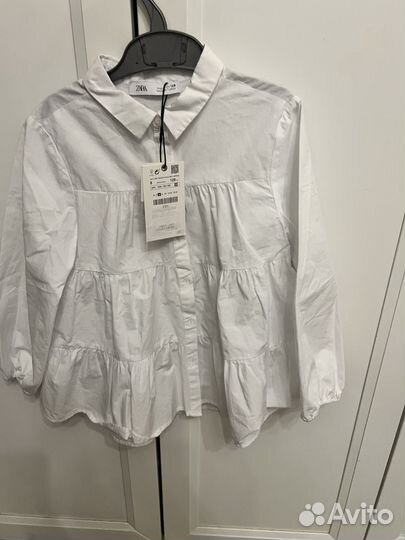 Блузка zara для девочки 128