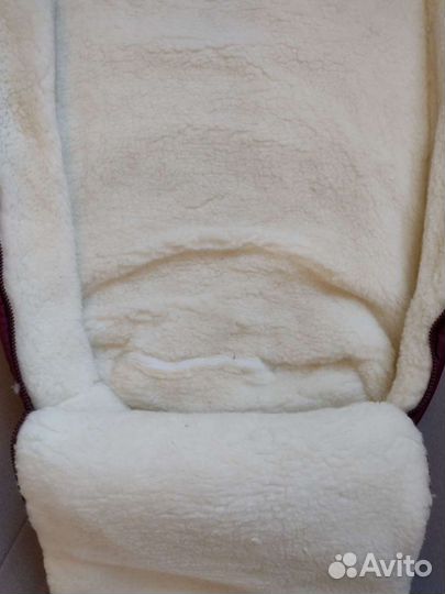 Зимний конверт в коляску новый