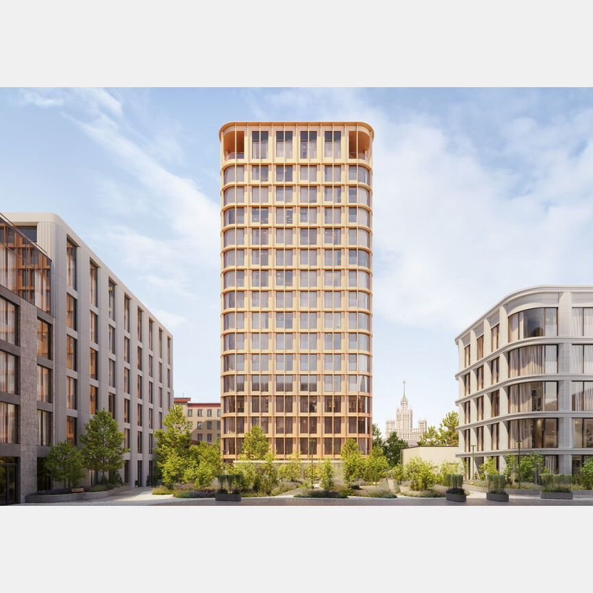 1-к. квартира, 62,4 м², 1/6 эт.