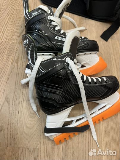 Хоккейные коньки bauer юниорские размер 4
