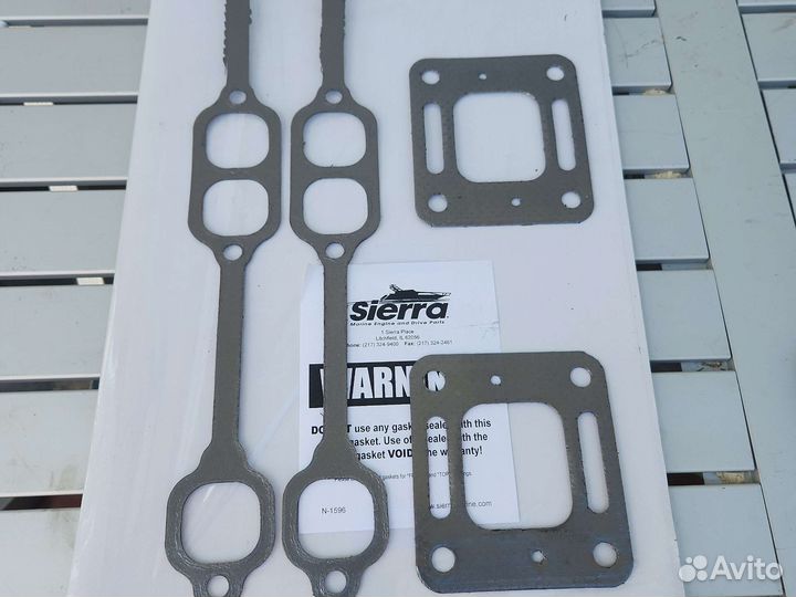 Mercruiser 5.0,5,7 прокладки