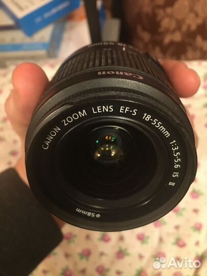 Объектив Canon EF-S 18-55mm f/3.5-5.6 IS II
