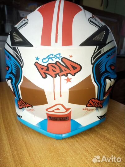 Шлем для питбайка детский