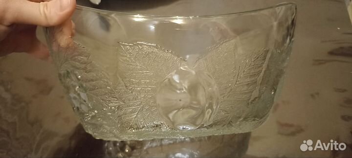 Ваза для фруктов стекло