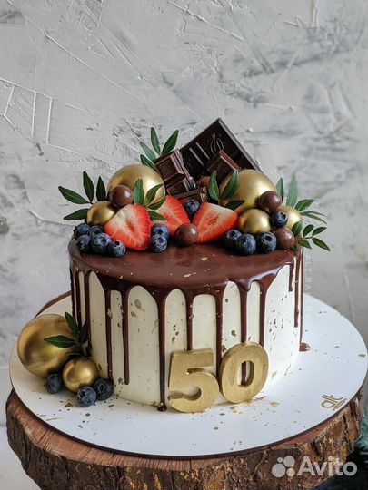 Торт мужчине на юбилей