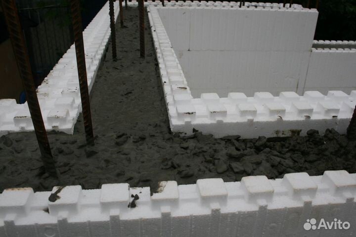 Теплый бетонный бассейн (лайнер пвх)