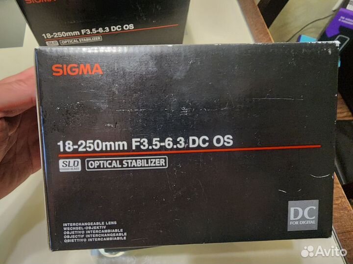 Объектив sigma 18-250mm