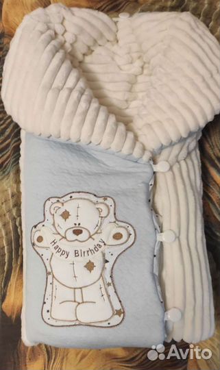 Конверт одеяло на выписку