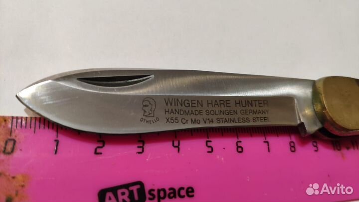 Раритет Нож Anton Wingen Jr. Hare Hunter, 1970