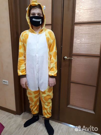 Пижама кигуруми жираф