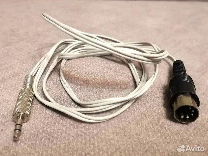 Кабель 5DIN на aux, rca