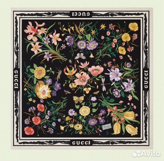 Платок Gucci Оригинал 90x90см
