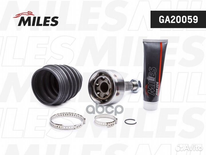 Шрус citroen C3 1.1/1.4 02- нар. ga20059 Miles