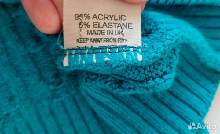 Твидовая юбка Primark 42 и свитер 44