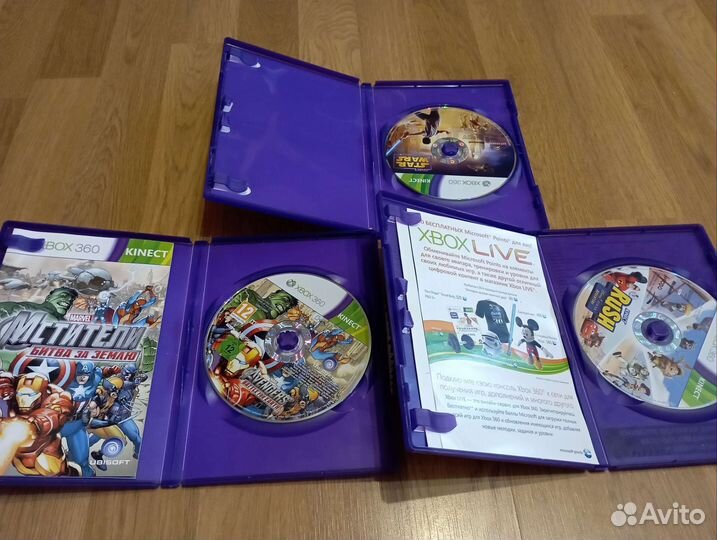 Диски на xbox 360 для kinect лицензия