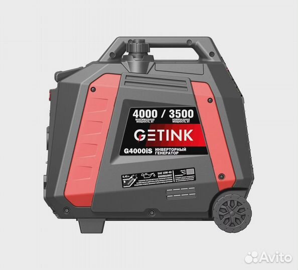 Бензиновый инверторный генератор getink G4000iS