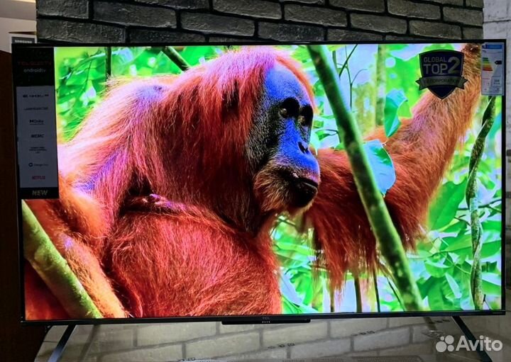 Qled 4K Android TV из будущего 127 см(настроен)