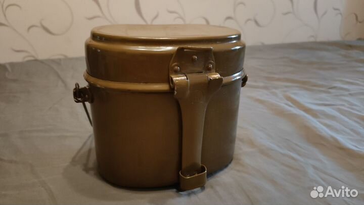 Котелок походный армейский, б/у