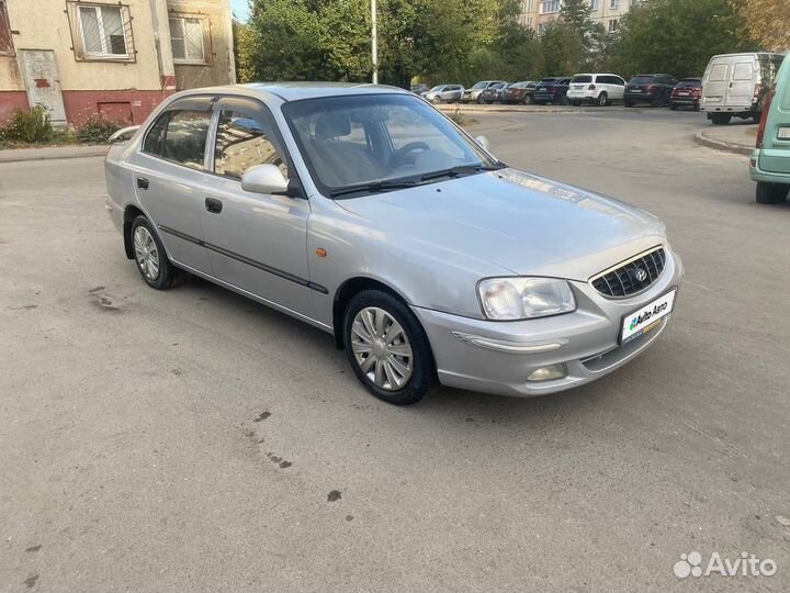 Hyundai Accent 1.5 МТ, 2005, 273 000 км