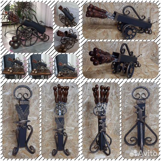 Шампурница / Стойки для шампуров