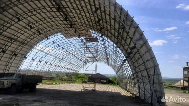 Арка для ангара арочного 18х9