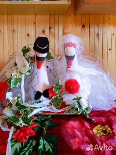 Свадебные украшения на машину продам