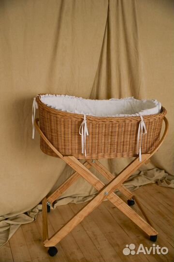 Люлька колыбель плетеная