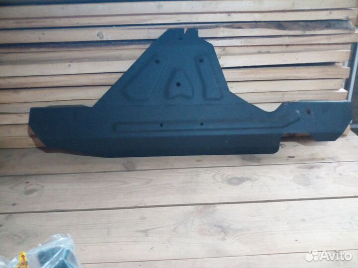 Защита заднего бампера патриот на Рено Дастер