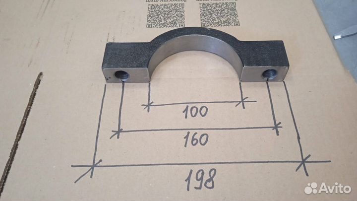 Бугель крепления мачты сpd16J