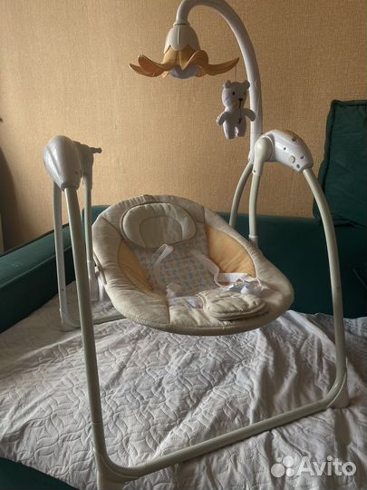 Детские электронные качели