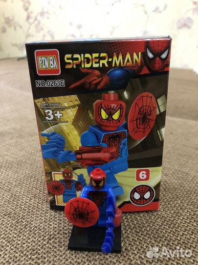 Lego marvel человек паук