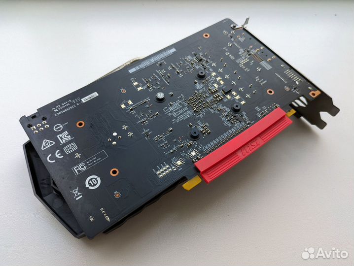 Видеокарта MSI GeForce GTX 1050 Ti gaming X 4G