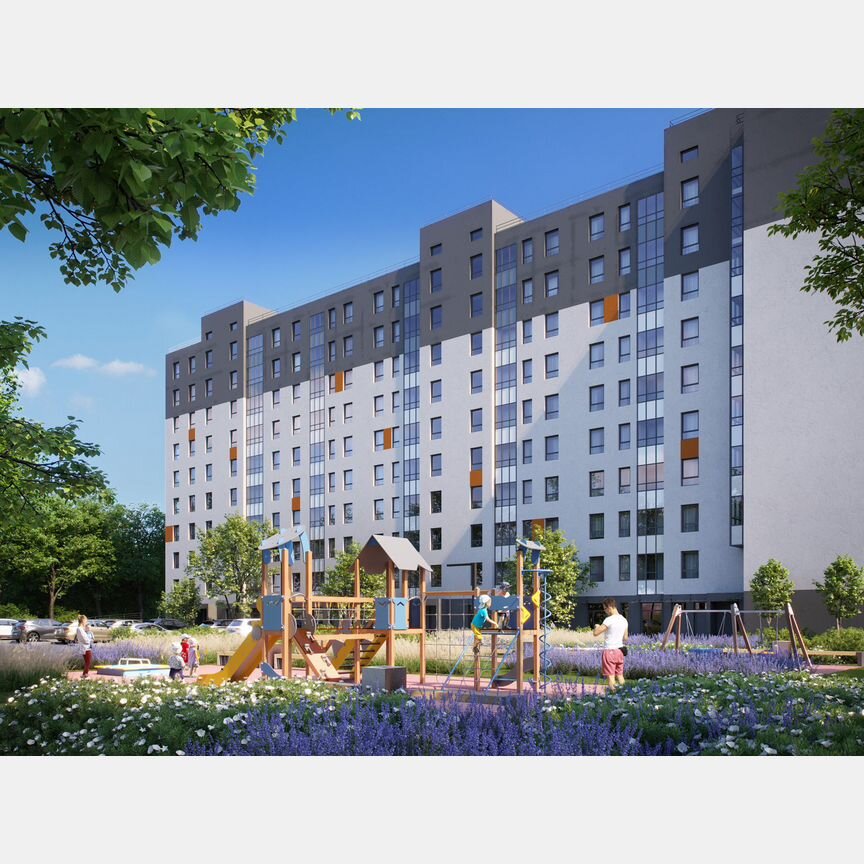 2-к. квартира, 56 м², 9/10 эт.