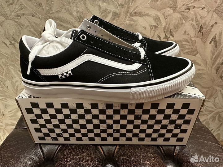 Vans Skate Old Skool Pro Black White