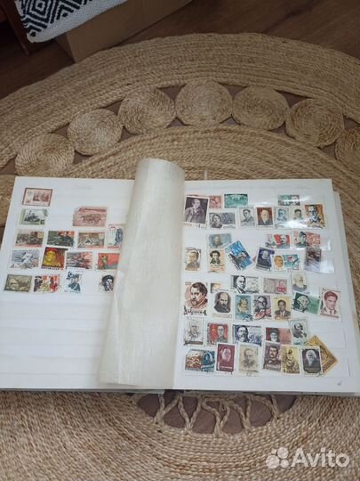 Альбом с марками СССР 1960е