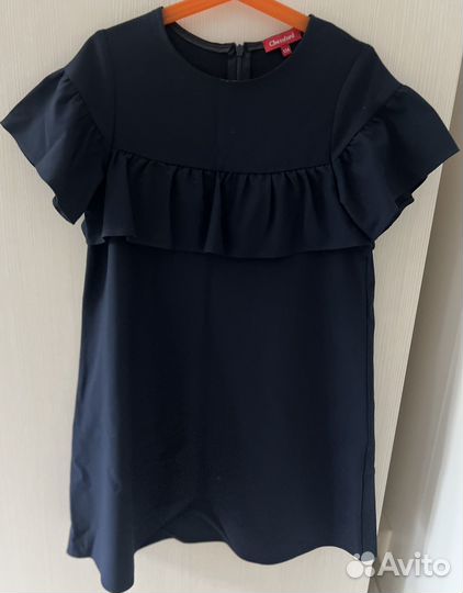 Школьная форма для девочки 134 синяя