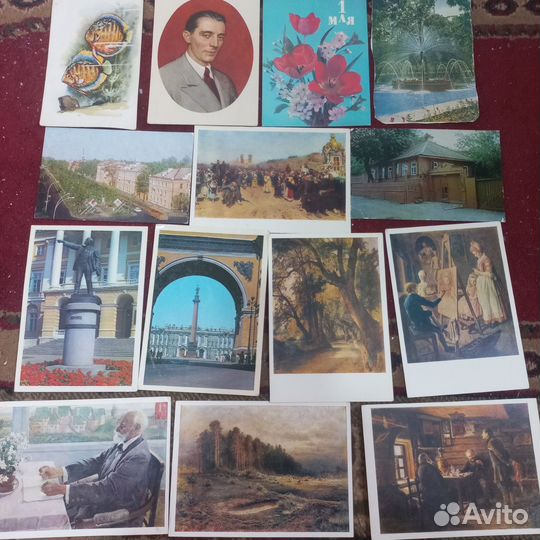 Открытки советские СССР почтовые карточки